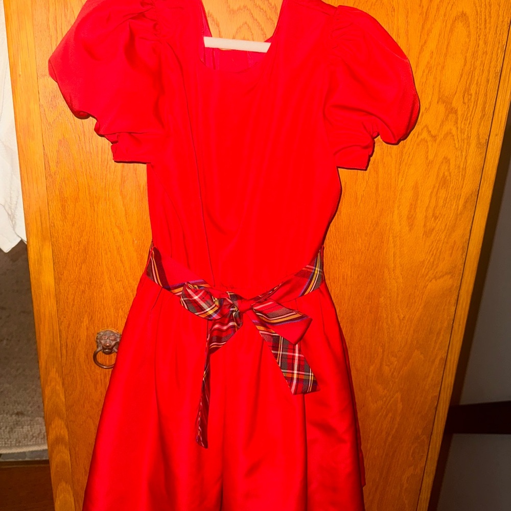 Polo by Ralph Lauren Red Girls Holiday Dress - 6x
